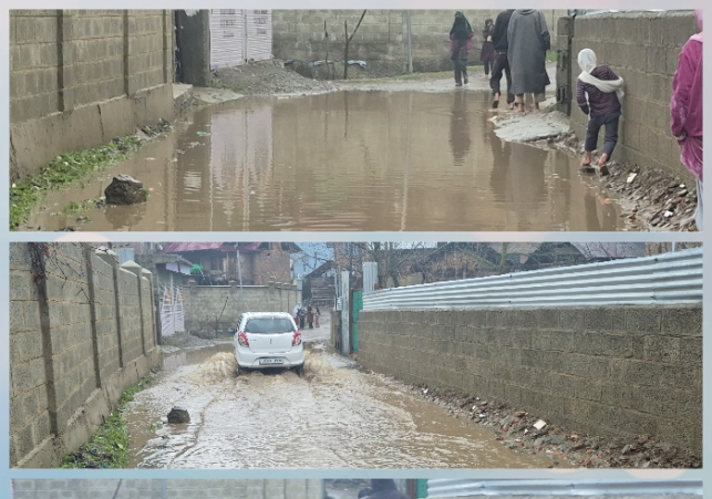 Delay in Pipeline Installation on Cherakot Lolab Link Road Causes Hardships for School Children and Locals