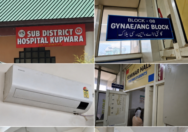Air Conditioners in Several Blocks of SDH Kupwara Found Non-Functional; Medical Superintendent Assures Early Repairs