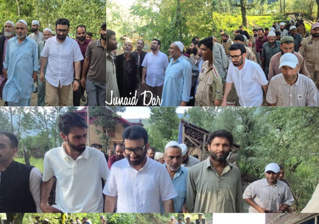 MLA Lolab Qaiser Jamsheed Lone Visits Himli