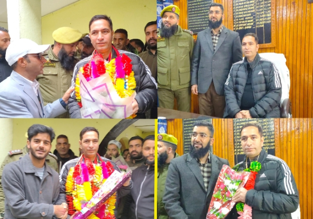 DySP Javid Ahmad Lone Assumes Charge as SDPO Sogam Lolab