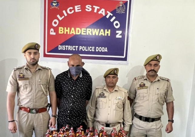 DODA POLICE APPREHENDED BOOTLEGGER