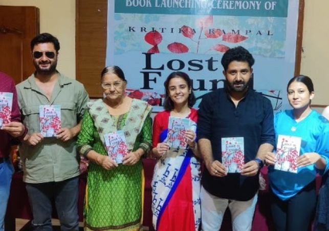 Kritika Rampal’s book LOST AND FOUND. sends strong message to society.