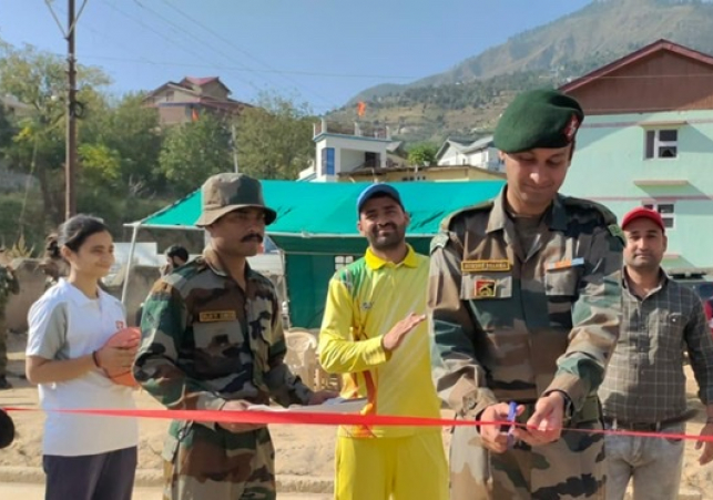 INDIAN ARMY INAUGURATED GIRLS BASKETBALL TOURNAMENT IN DODA DISTRICT