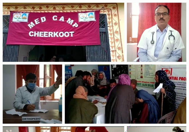 Medical Camp organised at PHC Cherakoot Lolab