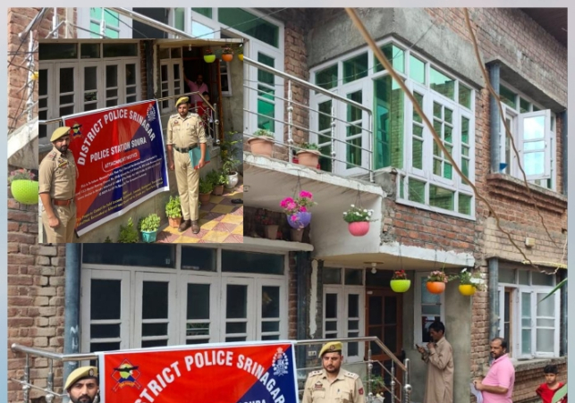 Srinagar Police Continues Crackdown on Drug Peddlers : Attaches Property Worth ₹ 55 Lakhs  Under the NDPS Act