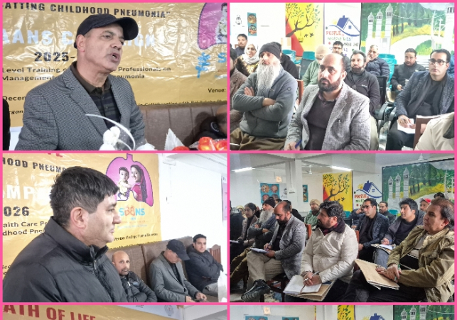 Kupwara Begins SAANS 2025–26: Campaign to Combat Childhood Pneumonia Launched