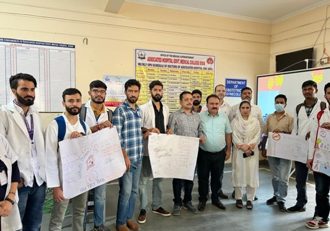 Department of Community Medicine GMC Doda observed World Rabies Day-2022