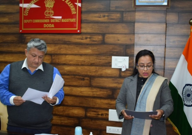 District Consumer Disputes Redressal Commission member takes Oath of Office at Doda