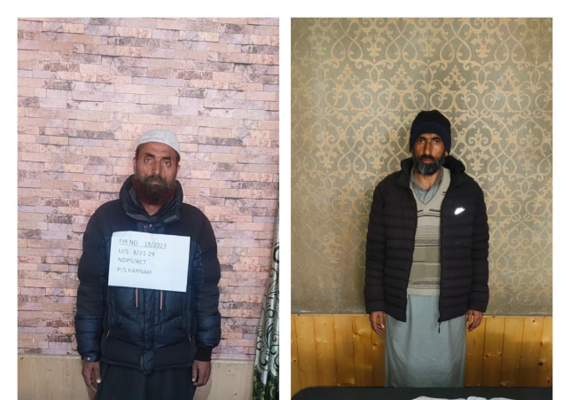 Two smugglers arrested