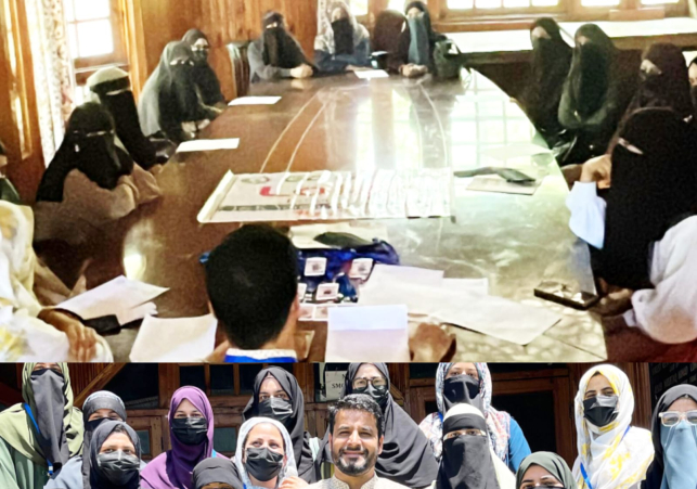 J&K Youth Welfare Forum Holds Girls Team Interaction Under the Chairmanship of Dr. Aijaz Ahmad Bhat