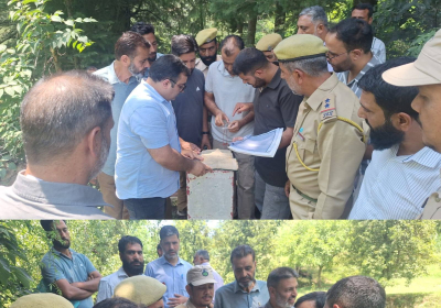 DFO Kamraj  Inspects North Lolab Range; Assesses Ground Activities and Engages with Field Personnel